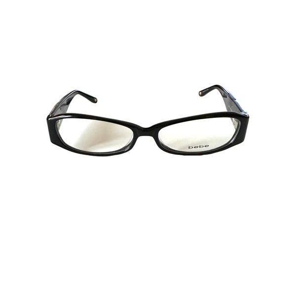 BEBE Fashionista Black Plastic Glasses 51-14-130 mm - Picture 5 of 9